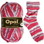 Braune Opal Sockenwolle mit Insekten-Motiv maschinenwaschbar 