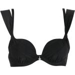 Schwarze Elegante Opera Bikini-Tops aus Polyamid für Damen 