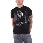 Opeth T Shirt Damnation band logo nouveau officiel Homme Noir