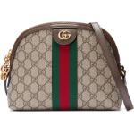 Beige Gucci Ophidia Lederhandtaschen mit Reißverschluss mit Handyfach für Damen 