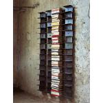 Schwarze Opinion Ciatti Runde Büchertürme aus Stahl Breite 150-200cm, Höhe 150-200cm, Tiefe 0-50cm 