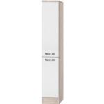 Reduzierte Weiße Moderne Optifit Faro Apothekerschränke matt Breite 0-50cm, Höhe 150-200cm, Tiefe 50-100cm 