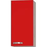 Reduzierte Rote Optifit Faro Küchenschränke aus MDF Breite 0-50cm, Höhe 50-100cm, Tiefe 0-50cm 