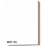 Weiße Moderne Optifit Faro Küchenhängeschränke & Wrasenschränke Matte Breite 50-100cm, Höhe 50-100cm, Tiefe 0-50cm 