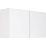 Weiße Optifit Hängeschränke & Oberschränke aus MDF Breite 100-150cm, Höhe 50-100cm, Tiefe 0-50cm 
