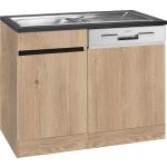 Optifit Küchenunterschränke mit Arbeitsplatte Breite 100-150cm 