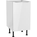 Weiße Moderne Optifit Küchenunterschränke Breite 0-50cm, Höhe 50-100cm, Tiefe 50-100cm 