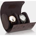 Braune Modalo Runde Uhrenaufbewahrungen: Uhrenboxen & Uhrenkästen 