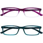 Violette Brillenfassungen Blaulichtschutz für Damen 