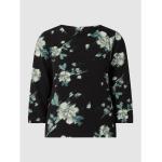 Reduzierte Mintgrüne Blumenmuster 3/4-ärmelige Opus Nachhaltige Blusenshirts & Schlusen aus Polyester für Damen Größe M 