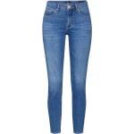 Dunkelblaue Opus Elma Nachhaltige Skinny Jeans aus Denim für Damen 
