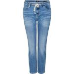 Blaue Opus Nachhaltige Slim Fit Jeans aus Denim für Damen 