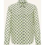 Reduzierte Hellgrüne Opus Nachhaltige Hemdblusen aus Polyester für Damen Größe M 