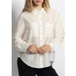 Reduzierte Weiße Unifarbene Opus Nachhaltige Hemdblusen aus Polyamid für Damen Größe M 