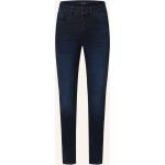 Blaue Vintage Opus Elma Nachhaltige Straight Leg Jeans aus Denim für Damen Größe XS 