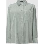Mintgrüne Oversize Opus Nachhaltige Shirts mit Tasche aus Baumwolle für Damen Größe L 