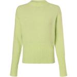 Reduzierte Grüne Unifarbene Opus Nachhaltige Rundhals-Ausschnitt Rundhals-Pullover aus Kunstfaser für Damen Größe M 