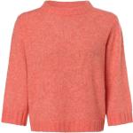 Rote Unifarbene Casual Opus Nachhaltige Wollpullover aus Wolle für Damen Größe S 