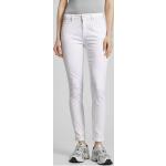 Weiße Opus Elma Nachhaltige Skinny Jeans aus Baumwollmischung für Damen Größe XS Weite 34, Länge 30 