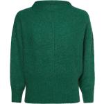 Reduzierte Grüne Unifarbene Opus Nachhaltige Rundhals-Ausschnitt Strickpullover aus Wolle für Damen Größe L 