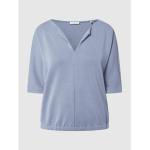 Reduzierte Blaue 3/4-ärmelige Opus Nachhaltige Damensweatshirts Größe L 