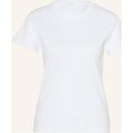 Weiße Opus Nachhaltige T-Shirts aus Baumwollmischung für Damen Größe L 
