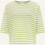 Hellgrüne Opus Nachhaltige T-Shirts aus Baumwolle für Damen Größe S 