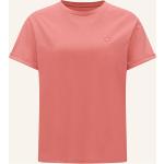 Lachsfarbene Opus Nachhaltige T-Shirts mit Herz-Motiv aus Baumwolle für Damen Größe M 