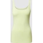 Hellgrüne Opus Nachhaltige Tank-Tops aus Baumwolle für Damen Größe M für den für den Sommer 