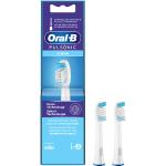 Oral-B Pulsonic Clean Aufsteckbürsten für Schallzahnbürsten, 2 Stück Weiß