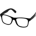 Oramics Hornbrille ohne Stäke für Frauen und Männer Nerdbrille Retro Brille (1x Schwarze Nerd Brille)