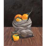 Orange Küchenbilder 50x60 