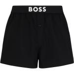 Schwarze HUGO BOSS BOSS Bio Herrenboxershorts aus Baumwolle Größe S 