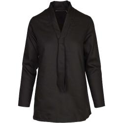 ORGANICATION Bio-Damen-Bluse aus Tencel, black, Gr. XS