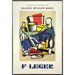 Silberne Fernand Léger Bilder mit Rahmen mit Rahmen 