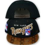 Schwarze Vintage 47 Brand New York Rangers Snapback-Caps aus Wolle für Herren Einheitsgröße 