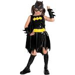 Schwarze Catwoman Superheld-Kostüme aus Kunstleder für Kinder Größe 140 