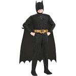 Schwarze Batman The Dark Knight Ganzkörperkostüme aus Polyester für Kinder Größe 116 