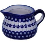 Blaue Bunzlau Keramik Milchkannen & Milchkännchen 600 ml aus Keramik 