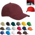 Magentafarbene Bestickte Flexfit Flex-Caps aus Baumwolle für Herren Größe 3 XL 