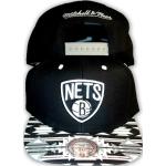 Original Mitchell & Ness Brooklyn Nets Snapback Cap NBA grau/schwarz GTECH