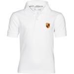 Weiße Porsche Design Herrenpoloshirts & Herrenpolohemden aus Baumwolle Größe XL 