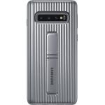 Silberne SAMSUNG Samsung Galaxy S10 Cases Art: Flip Cases aus Kunststoff 