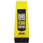 Original Source for Men Lemon and Lime Shower Hair & Body Revive 250ml