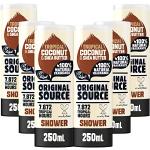 ORIGINAL SOURCE Source Duschgel Kokosnuss & Sheabutter, 250 ml, 6 Stück