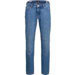 Blaue Jack & Jones Originals Straight Leg Jeans mit Reißverschluss aus Baumwolle für Herren 