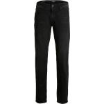 Schwarze Jack & Jones Originals Slim Fit Jeans mit Reißverschluss aus Denim für Herren 