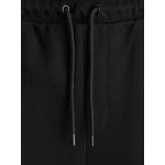 Schwarze Unifarbene Jack & Jones Originals Sweatshorts mit Reißverschluss für Herren Größe XL 