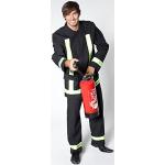 Schwarze Orlob Feuerwehr-Kostüme aus Polyester für Herren Größe M 