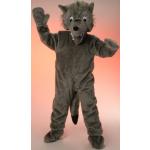 Orlob Plüsch Kostüm Big Wolf Maskottchen Wolfkostüm Karneval Fasching